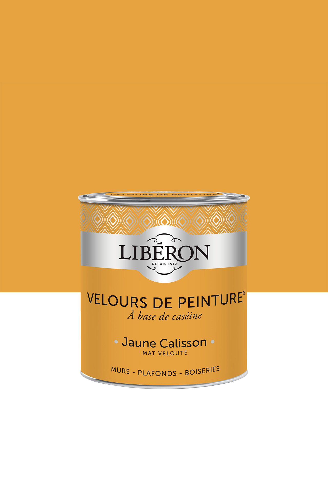Peinture-Velours-0,5L-Jaune-Calisson