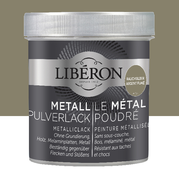 Peinture effet métal Libéron Métal Soyeux or cuivré mat 500ml